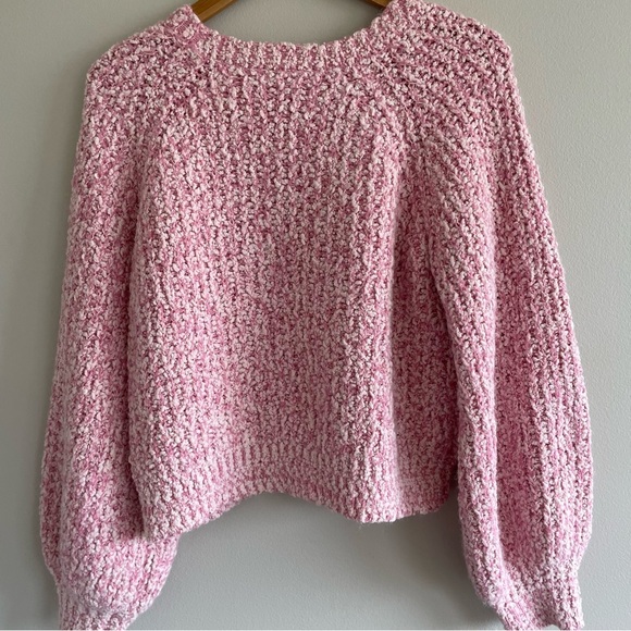 Lush Women's Sweater Strawberry Cream Size Small - Picture 2 of 8